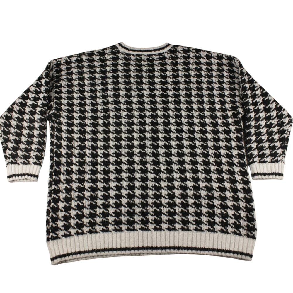 Houndstooth Sweater Torrid Pullover Crewneck Wome… - image 2